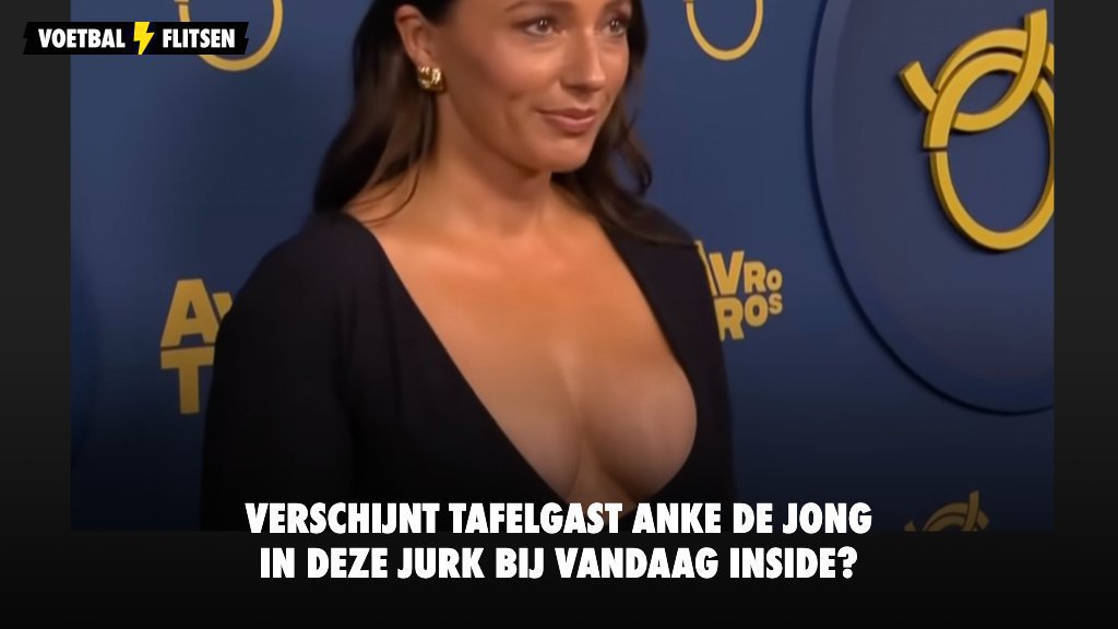 Verschijnt Tafelgast Anke De Jong In Deze Jurk Bij Vandaag Inside