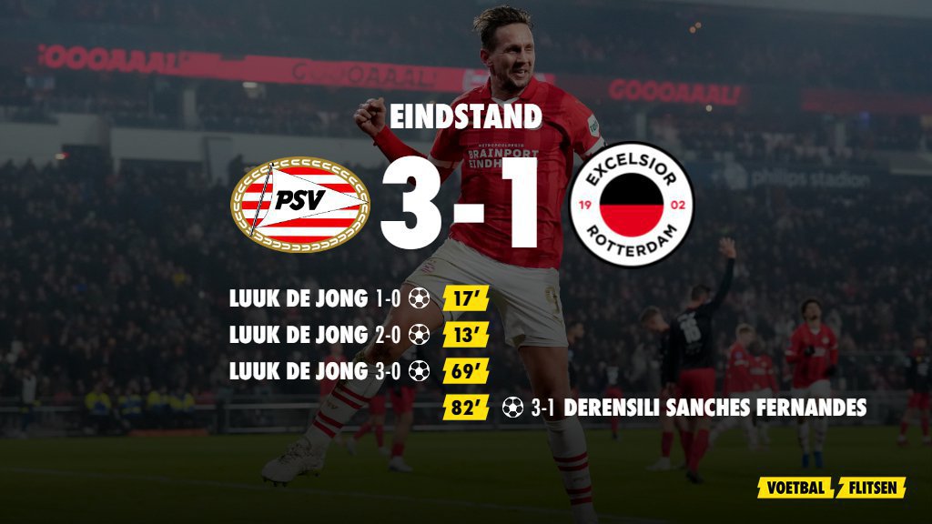 Psv Verslaat Excelsior En Evenaart Legendarisch Record Van Hiddink