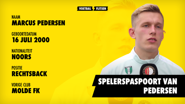 Spelerspaspoort Marcus Pedersen