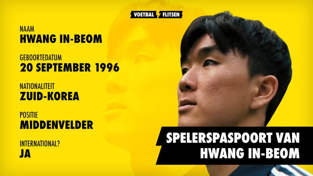 Spelerspaspoort Hwang In-Beom