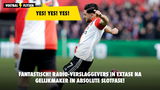 Verslaggevers gaan los na gelijkmaker in slotminuten: "YES, YES, YES"