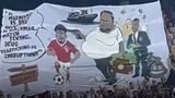 FA onderzoekt spandoek Palace: Forest-eigenaar afgebeeld met pistool