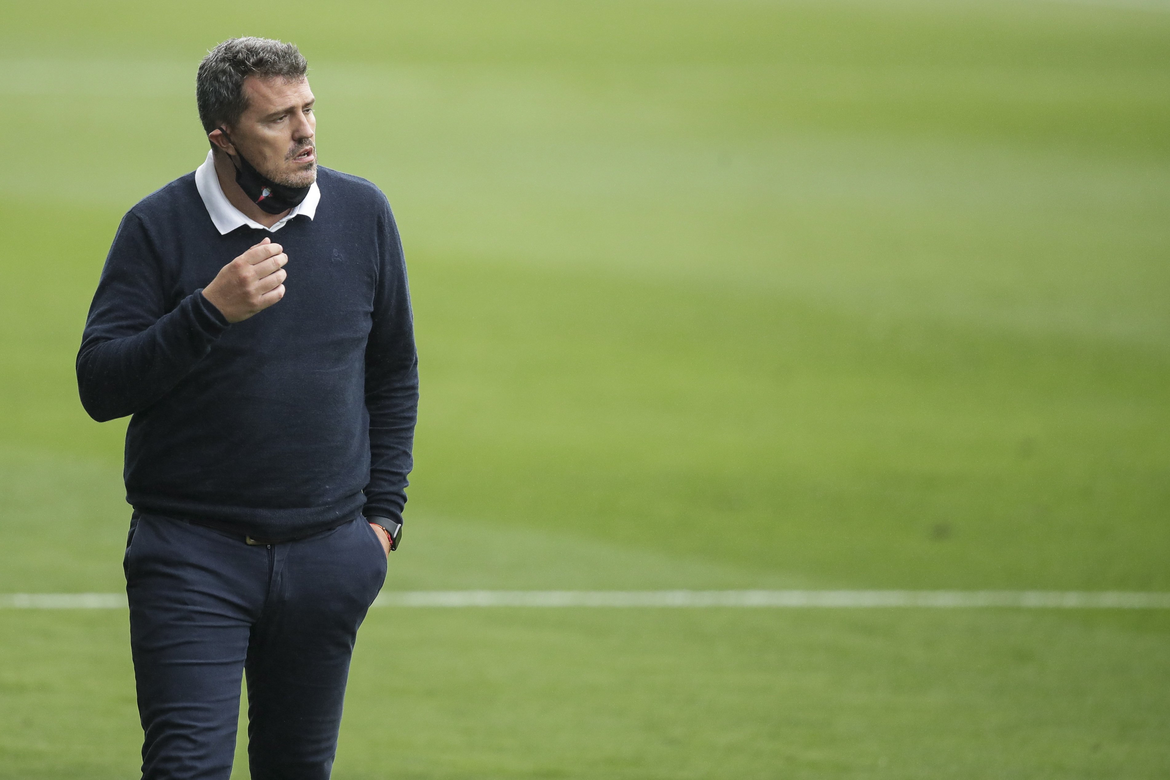 Oscar Garcia in dienst van Celta de Vigo (2020)