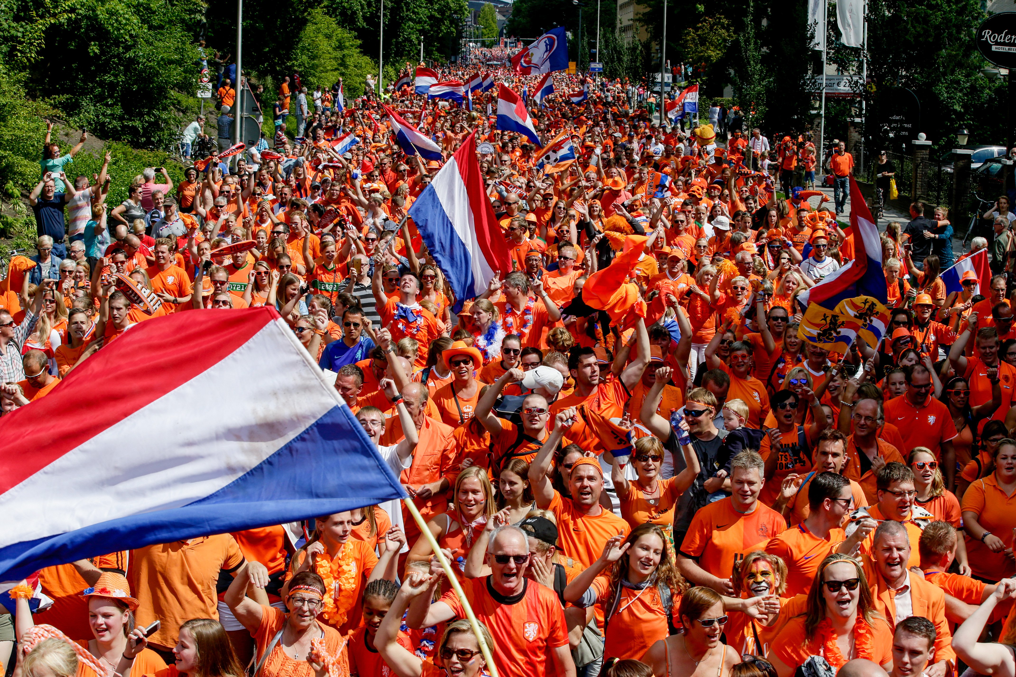 Nederland is een voetbalgek land