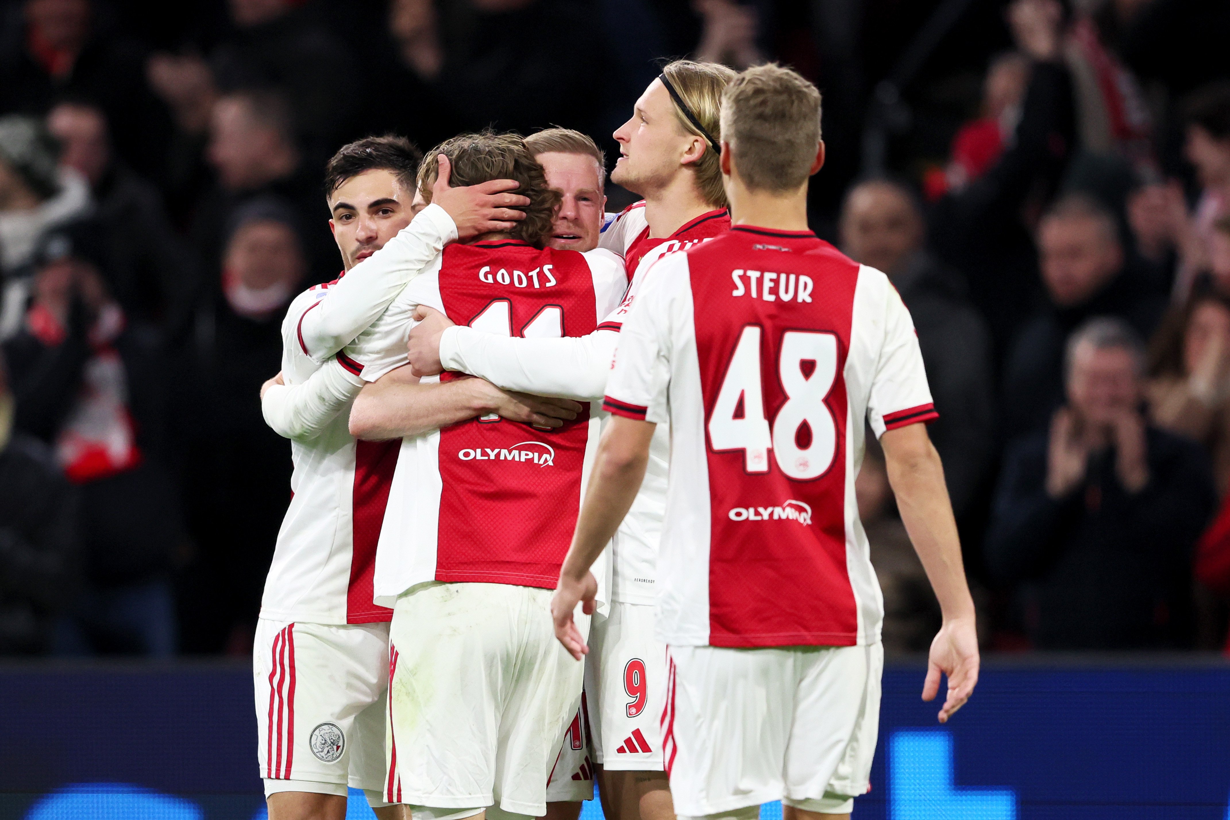 Ajax op rapport: uitblinkers scoren hoge voldoende