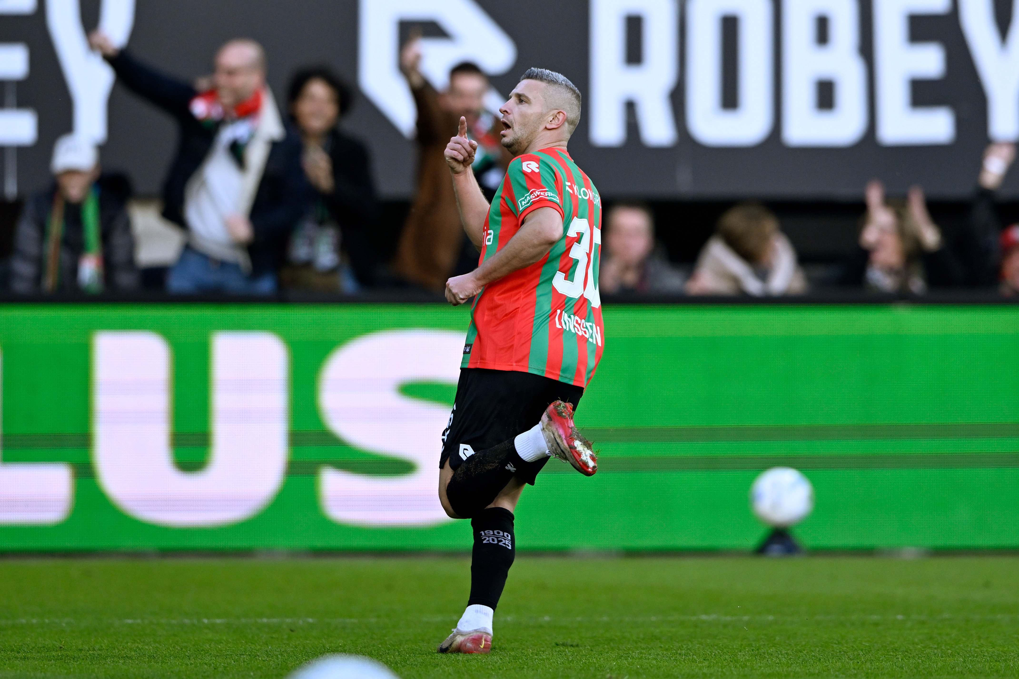 Linssen beleeft een historisch seizoen met NEC