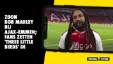 Zoon Bob Marley bij Ajax-Emmen; fans zetten 'Three Little Birds' in