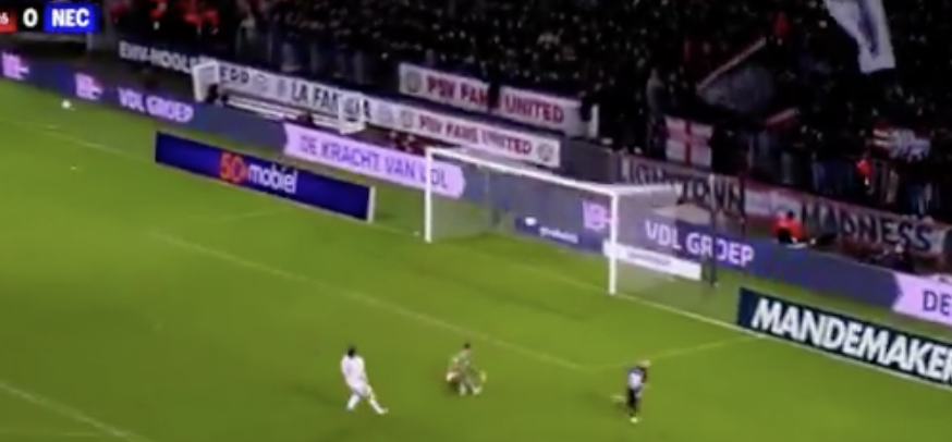 VIDEO-GOAL: Linssen zet NEC op voorsprong in Eindhoven