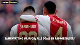 Samenvatting #AJAFOR; Alle goals en rapportcijfers