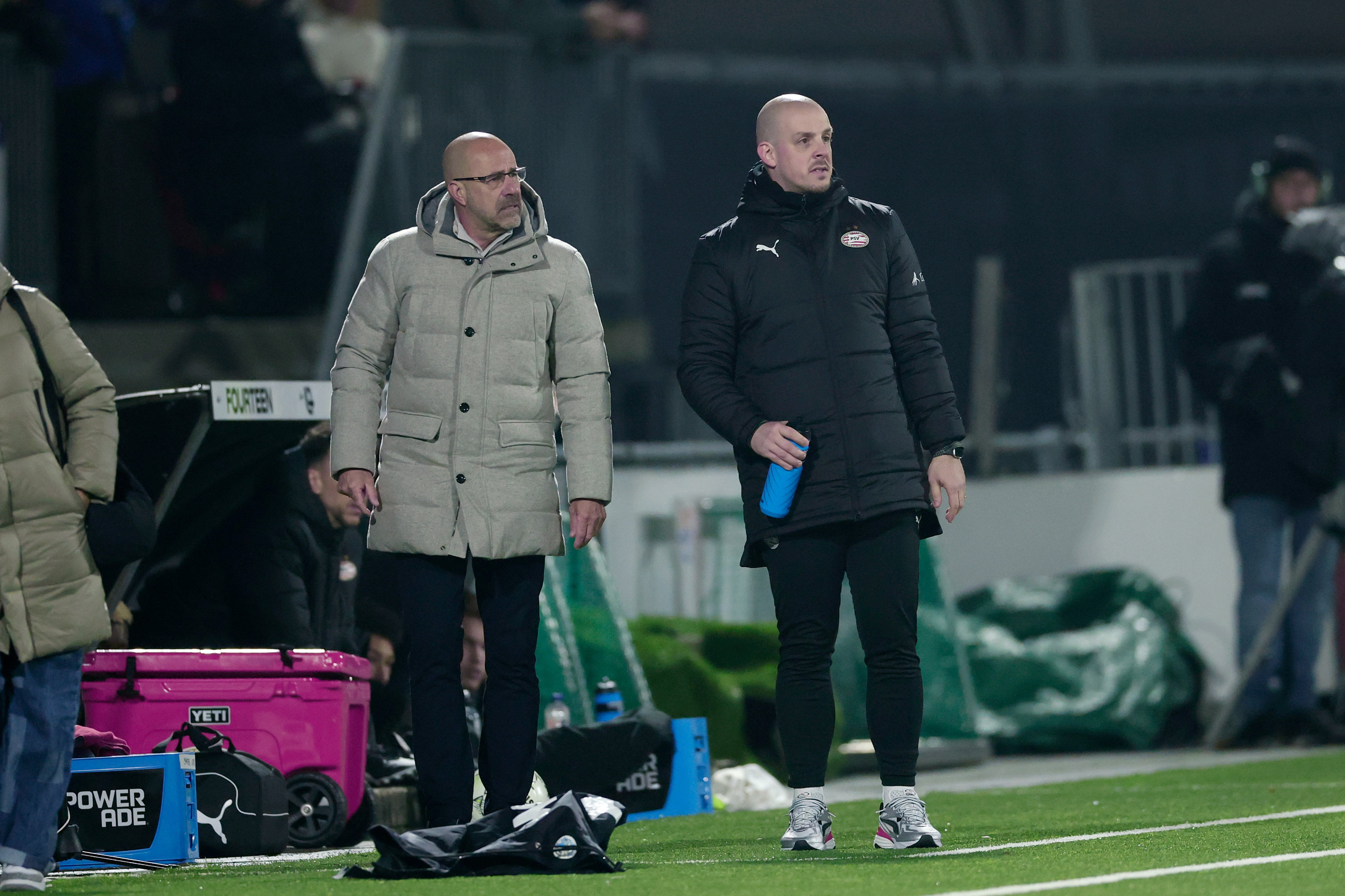 Bosz langs de lijn tegen Den Bosch