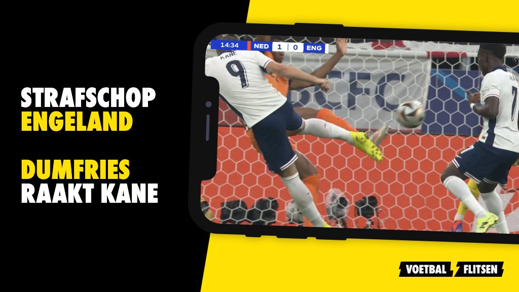 Nederland woedend na strafschop: Loop nu van het veld!