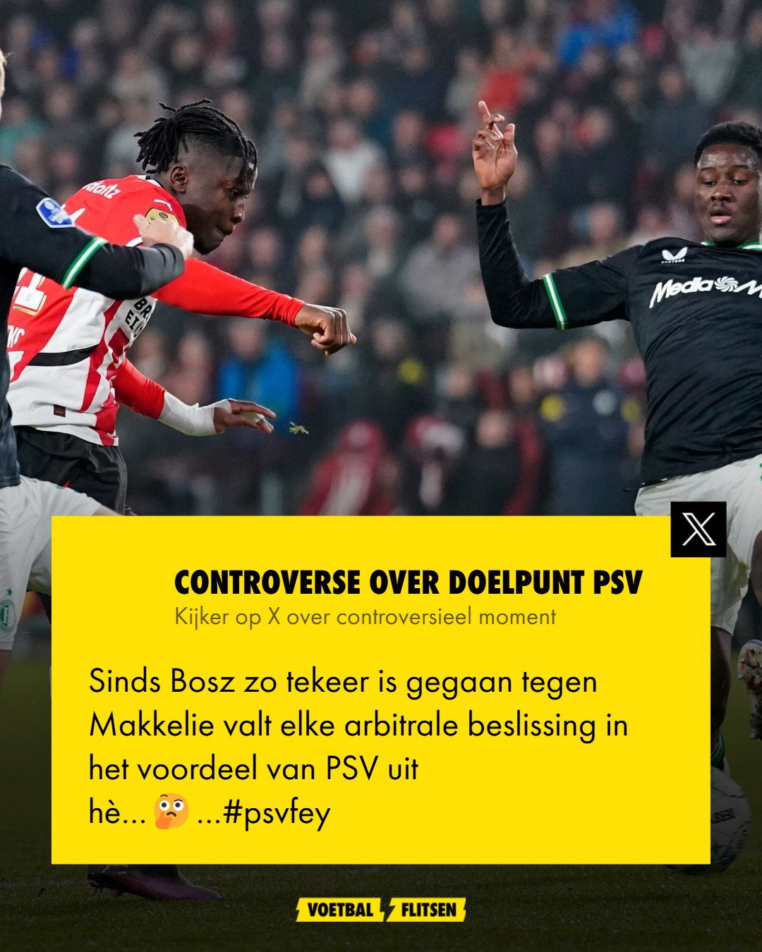 Sinds Bosz tekeerging tegen Makkelie, valt elke beslissing in voordeel PSV