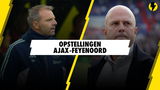 Check hier de opstellingen van Ajax en Feyenoord voor De Klassieker