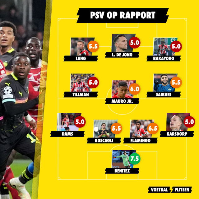 PSV op rapport