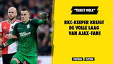 RKC-keeper krijgt volle laag van Ajax-fans: "Triest volk"