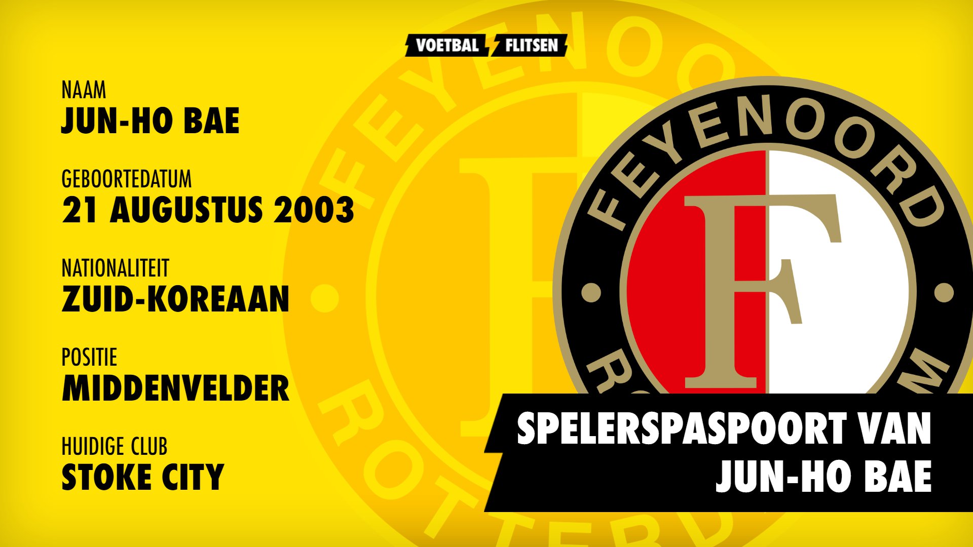 Feyenoord doet serieus voorstel, wie is Feyenoord-target Jun-ho Bae?