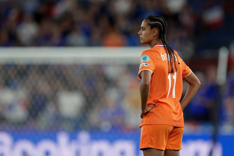 Esmee Brugs baalt van de uitschakeling van Oranje