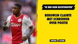 Bergwijn had discussies met Schreuder over positie: "Zoals altijd geef ik dan mijn mening"