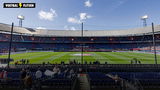 De Kuip maakt zich op voor emotionele avond: Houtman met applaus verwelkomt