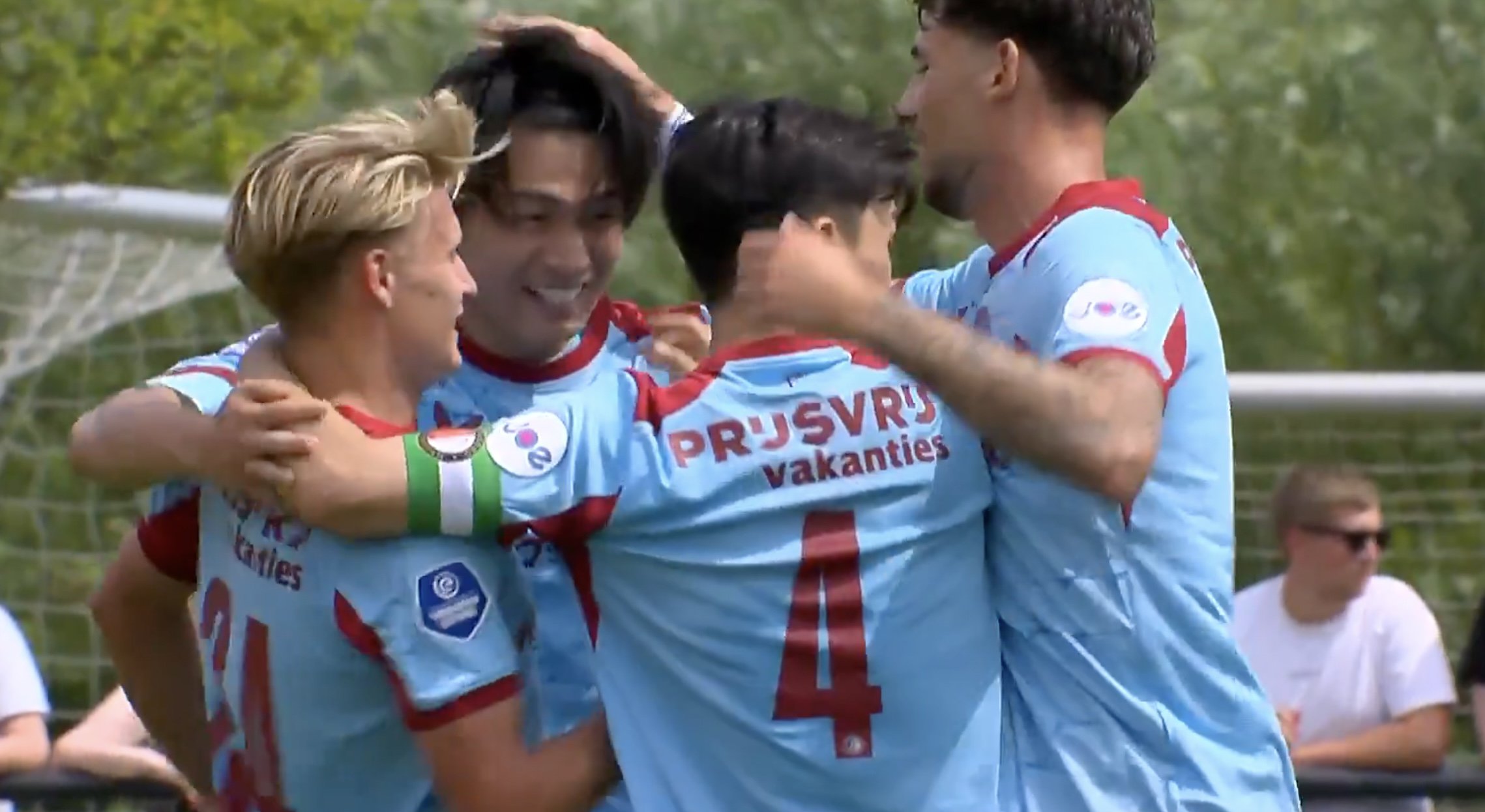 stem steijn scoort voor feyenoord tegen aa gent