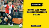 Feyenoord-aanvaller Patrik Wålemark is op weg naar Heerenveen voor een huurtransfer