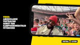 VIDEO: Amerikaanse voetbalfan geniet van kampioenswedstrijd Feyenoord