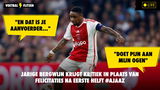 Jarige Bergwijn krijgt kritiek in plaats van felicitaties na eerste helft #ajaaz