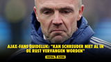 Ajax-fans duidelijk: "Kan Schreuder niet al in de rust vervangen worden?"