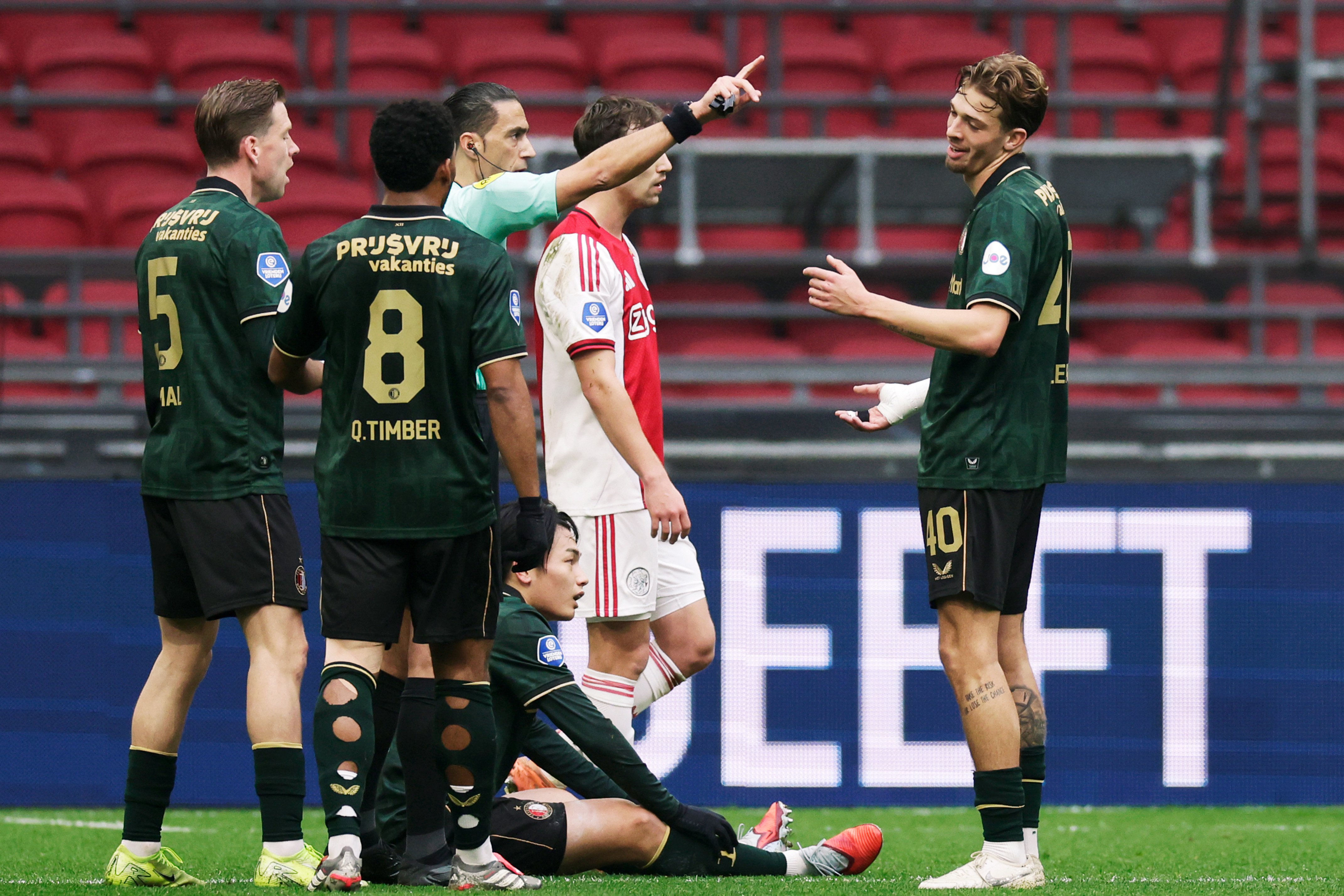 De vorige ontmoeting eindigde in een overwinning van Ajax