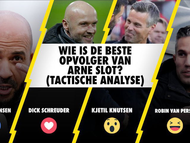 Kandidaat trainers om Arne Slot op te volgen bij Feyenoord op basis van tactische analyse
