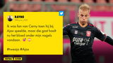 Ajax-fans spotten gefrustreerde Černý: "Verdient een klap op zijn voorhoofd"