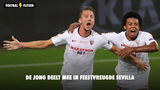 De Jong deelt mee in feestvreugde Sevilla