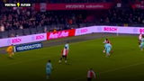 Doelpunt Feyenoord tegen Almere City