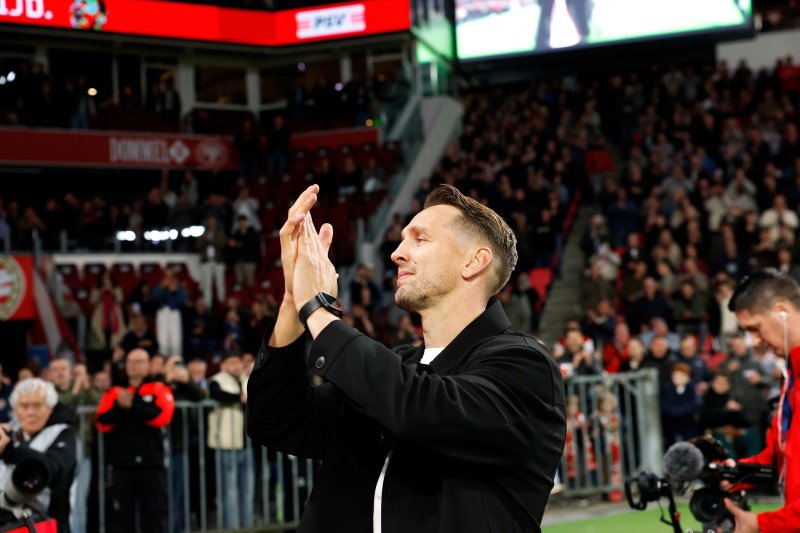 Luuk de Jong in zijn afscheid voor PSV