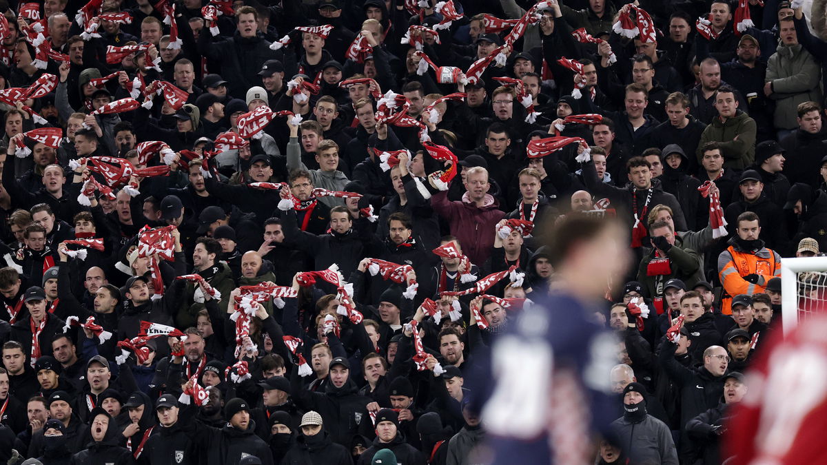 psv-fans op anfield