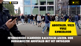 Feyenoord-fans scanderen: "Aboutaleb vuile k#nkerjood, val maar lekker dood"  (video, onrust bij De Kuip)