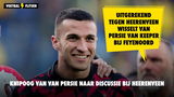 Uitgerekend tegen Heerenveen wisselt Van Persie van keeper bij Feyenoord