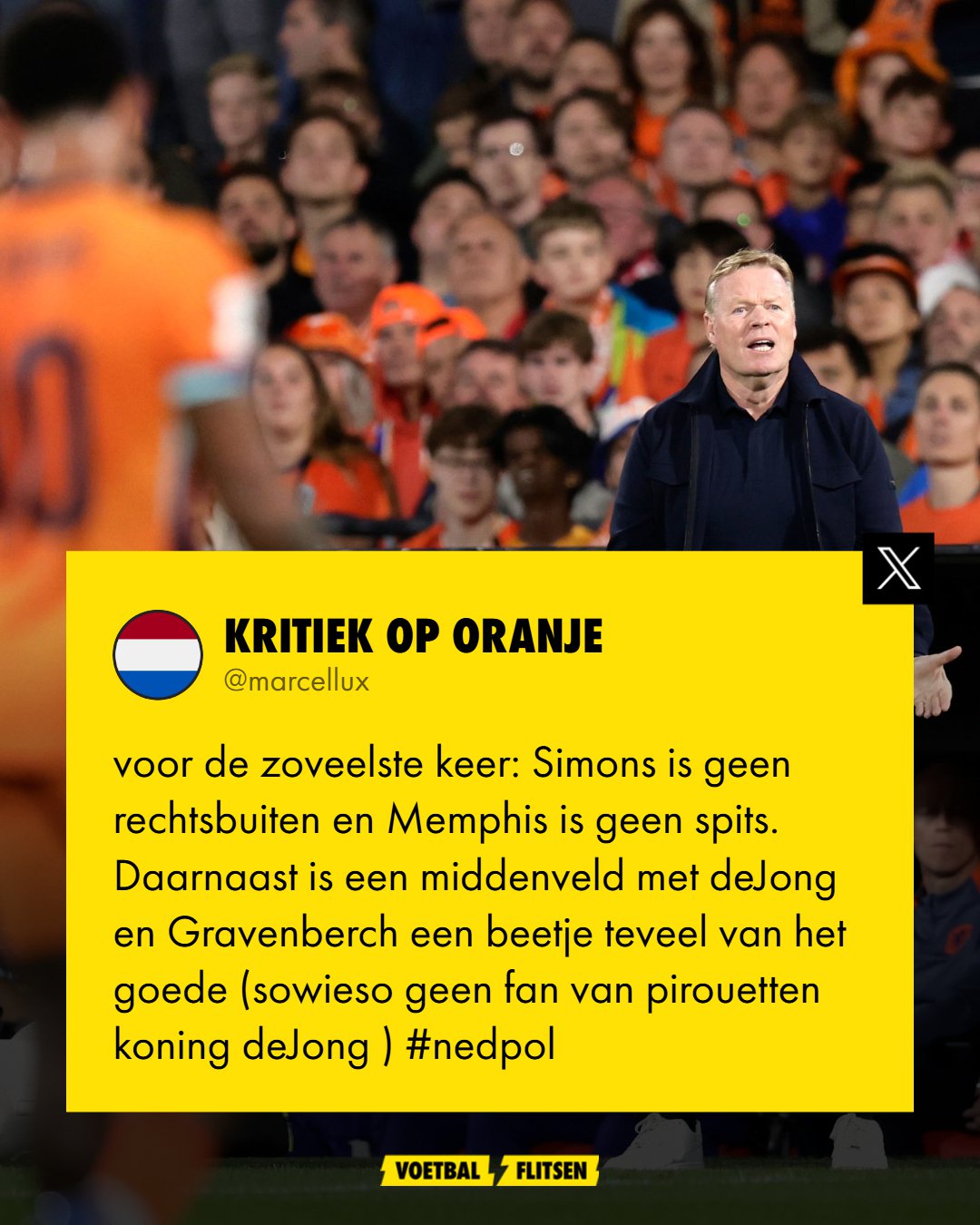 Oranje-kijkers reageren op eerste helft: Dumfries hoort absoluut in de top-3!