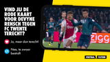 Rensch krijgt rood tegen FC Twente, grote verdeeldheid op social media