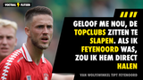 Van Wolfswinkel tipt Arnesen: "Als ik Feyenoord was, zou ik hem direct halen"