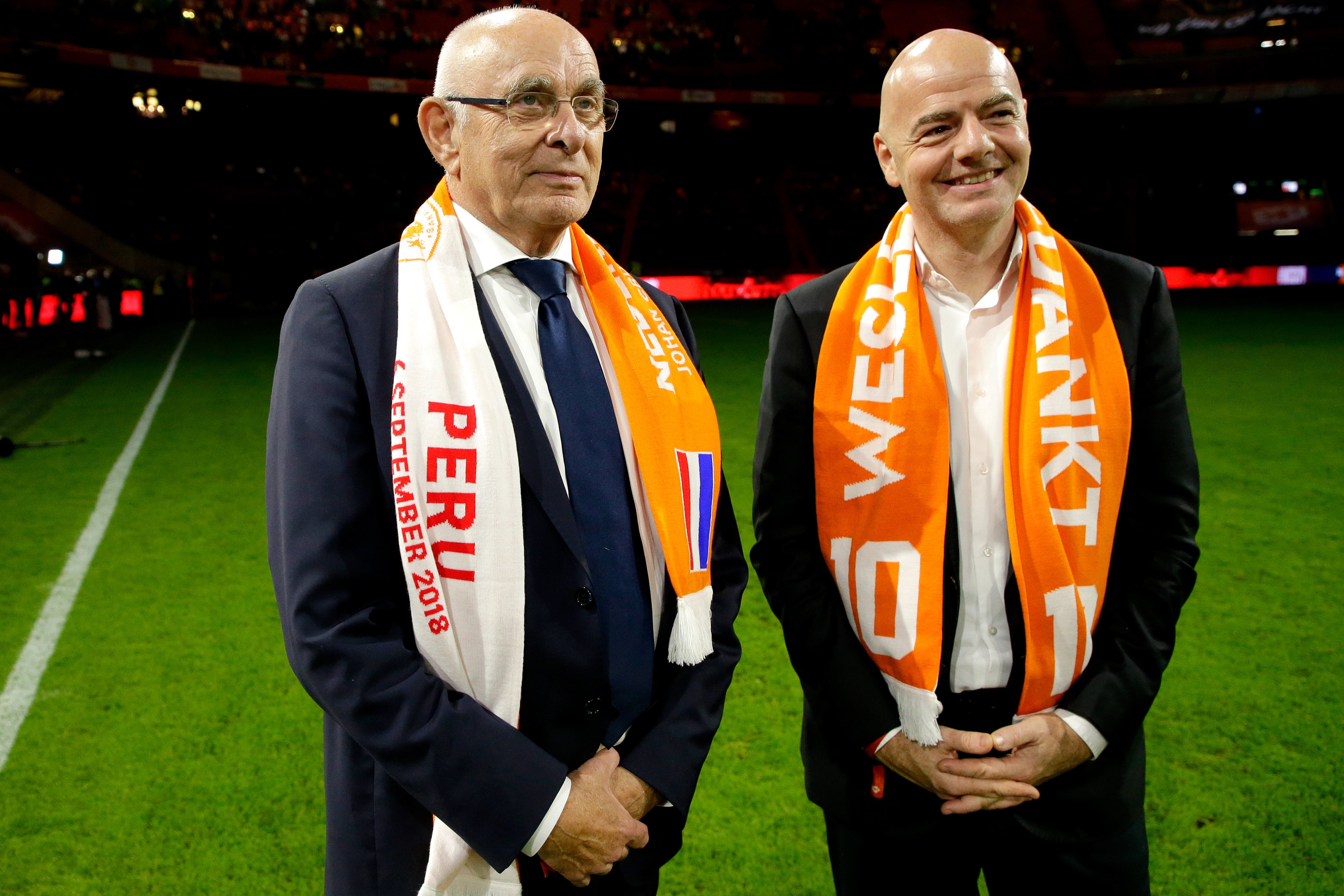 Infantino was in het verleden ook de eerste keuze van de KNVB. Toen nog wel. Toenmalig bondsvoorzitter Michael van Praag was destijds enthousiast.