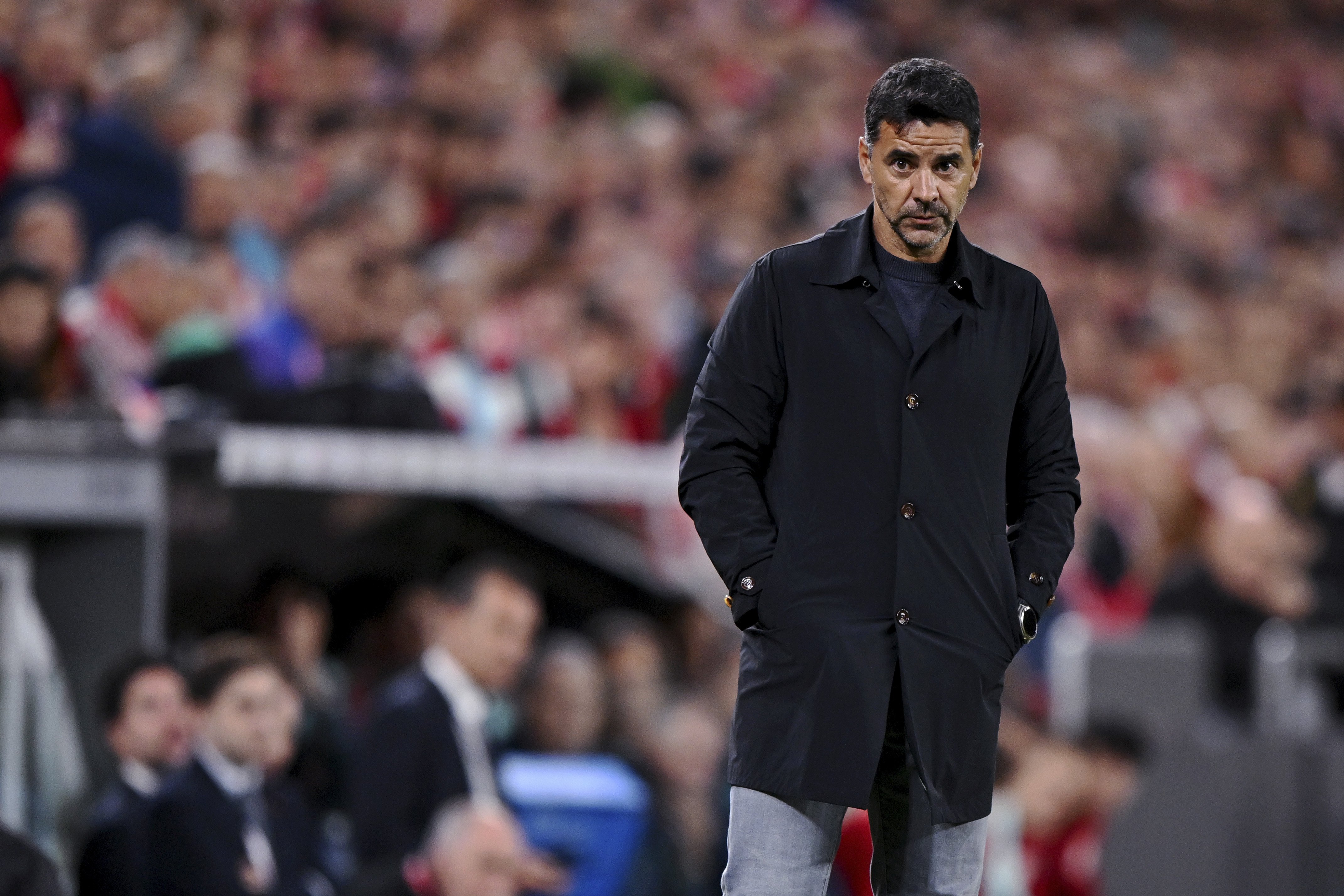 Míchel, trainer van Girona, staat volgens Mike Verweij hoog aangeschreven bij Ajax als mogelijke nieuwe hoofdtrainer.