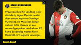 Feyenoord zonder Santiago Gimenez tegen Sparta