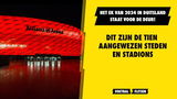 De stadions van het EK 2024