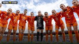 Oranje vrouwen op achterstand