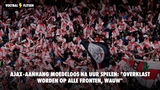 Ajax-aanhang moedeloos na uur spelen: "Overklast worden op alle fronten, wauw"