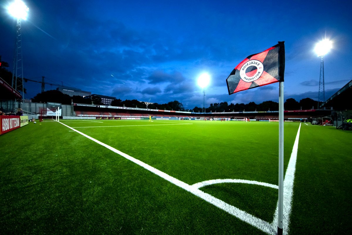 Hoekvlag van het Van Donge & De Roo Stadion