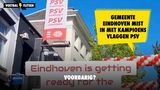 Gemeente Eindhoven mist in met kampioensvlaggen PSV