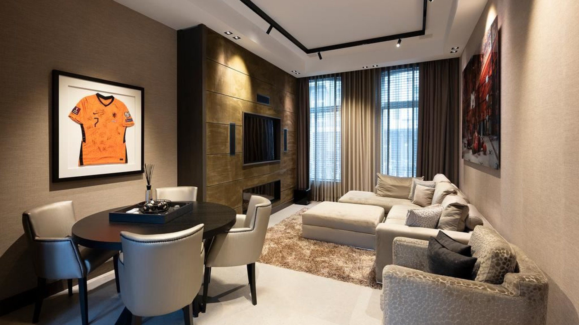 Luxe optrekje van Bergwijn