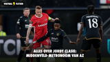 Alles over de middenveld-metronoom van AZ: Jordy Clasie